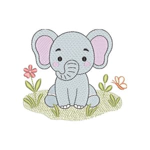 Elefantinho Cute (Pontos Leves)