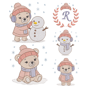  Ursinha no Inverno (Pontos Leves)
