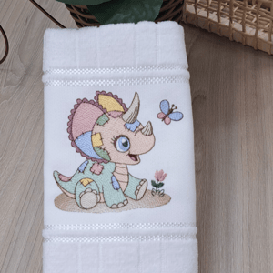 Dinossauro Baby Estilo Patchwork (Pontos Leves)