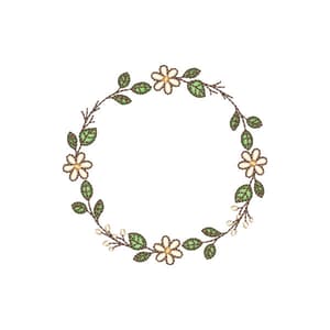 Moldura Flores