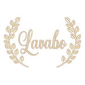Moldura com Mensagem Lavabo