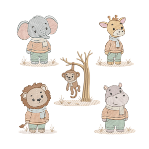  Safari no Inverno (Pontos Leves)