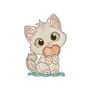 Gatinho e Coracao