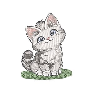 Gatinho na Grama