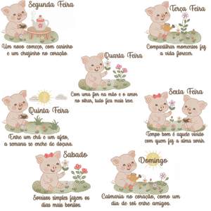 Semaninha dos Porquinhos