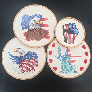 Ícones Americanos (Realísticos)