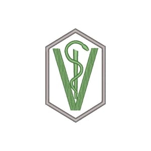 Logomarca Medicina Veterinária (Patch)