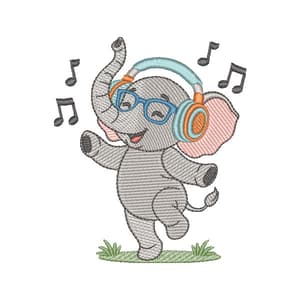 Elefante Dançando (Pontos Leves)