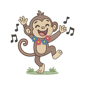 Macaquinho Dançando (Pontos Leves)