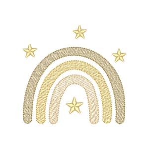 Arco-íris Boho (Pontos Leves)