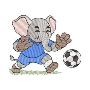 Elefante Goleiro (Pontos Leves)