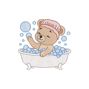 Urso Banheira (Pontos Leves)
