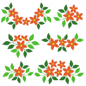  Galho de flores