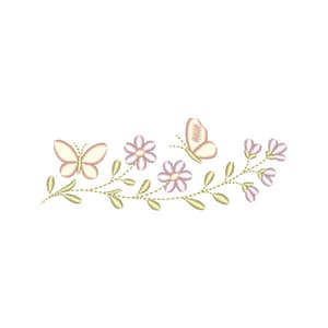 Flores e Borboletas