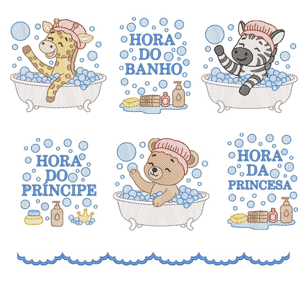  Hora do banho (Pontos Leves)