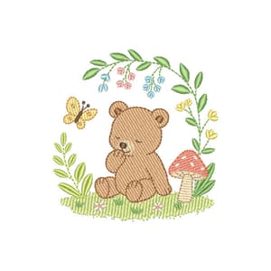 Urso no Jardim (Pontos Leves)