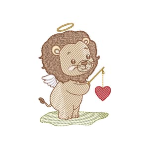 Leao Anjo Fofo (Pontos Leves)