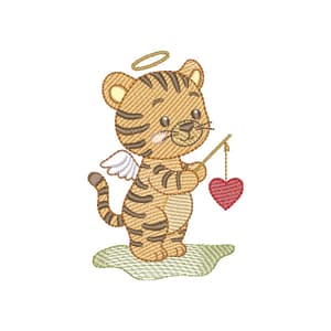 Tigre anjo Fofo (Pontos Leves)