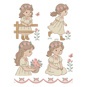  Menina no Campo (Pontos Leves)