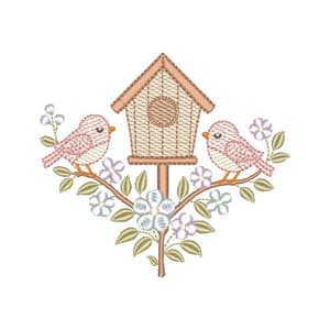 Passarinhos com Casinha (Pontos Leves)