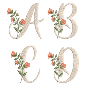 Alfabeto Flores