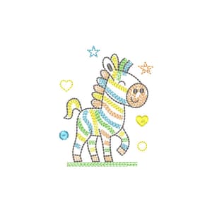 Zebra Safari Colorê ((Pontos Leves)