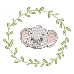 Moldura Safari Elefante