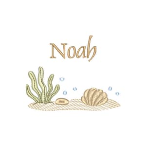 Fundo do Mar com Nome (Pontos Leves)
