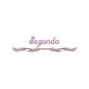 Semaninha Boho Floral Segunda