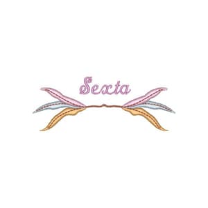 Semaninha Boho Floral Sexta