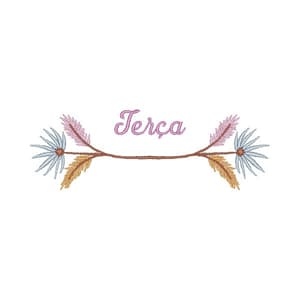 Semaninha Boho Floral Terça