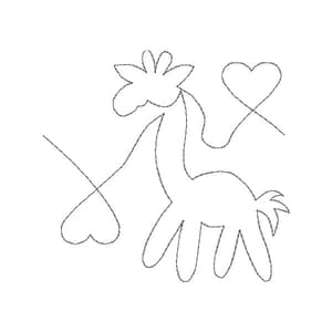 Girafa (Quilting)