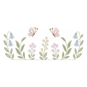 Jardim com Borboletas (Pontos Leves)