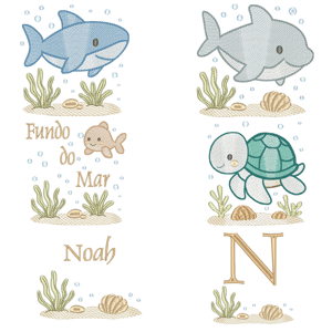  Fundo do Mar Encantado (Pontos Leves)