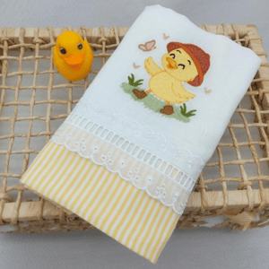 Patinho com Borboleta (Pontos Leves)