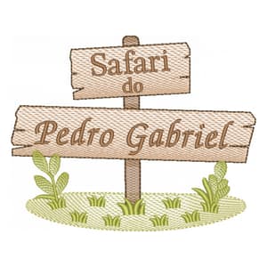 Placa Safari (Pontos Leves)