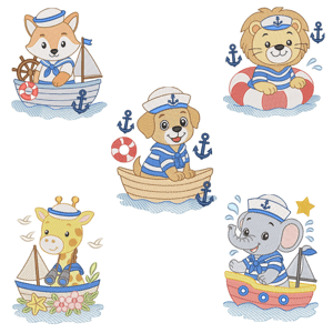  Animais Marinheiros (Pontos Leves)
