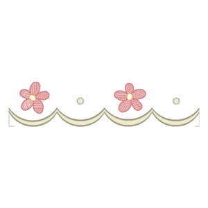 Barrinha Floral ( Pontos Leves )