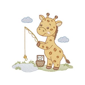 Safari Pescador Girafa (Pontos Leves)