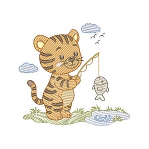 Safari Pescador Tigre (Pontos Leves)