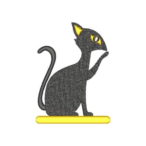 Halloween - Gato Lambendo