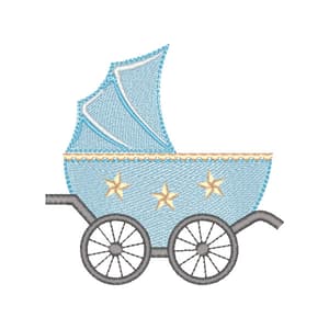 Carrinho de Bebê para Composição