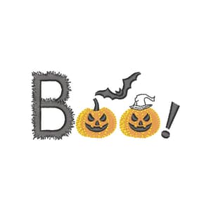 Halloween Boo e Morcego