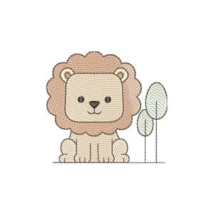 Leãozinho Safari Infantil (Pontos Leves)