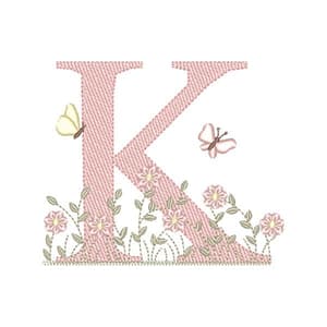  Letra K Alfabeto Jardim Encantado (Pontos Leves)