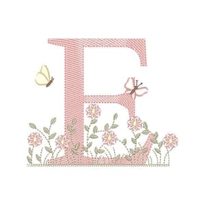 Letra E Alfabeto Jardim Encantado (Pontos Leves)