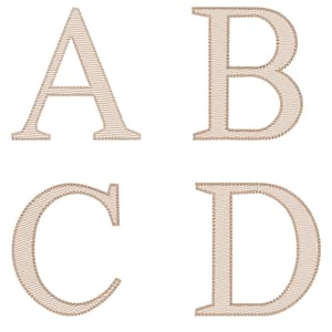  Fontes Básicas com Contorno (Pontos Leves)