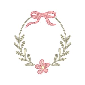 Moldura Floral (Pontos Leves)