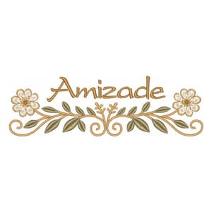 Barrado com Flores e Amizade