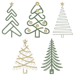  Árvores de Natal única